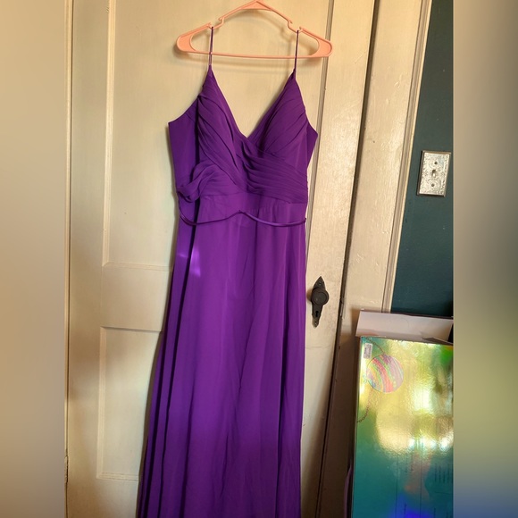 COPY - Elegant purple formal dress - Picture 5 of 5
